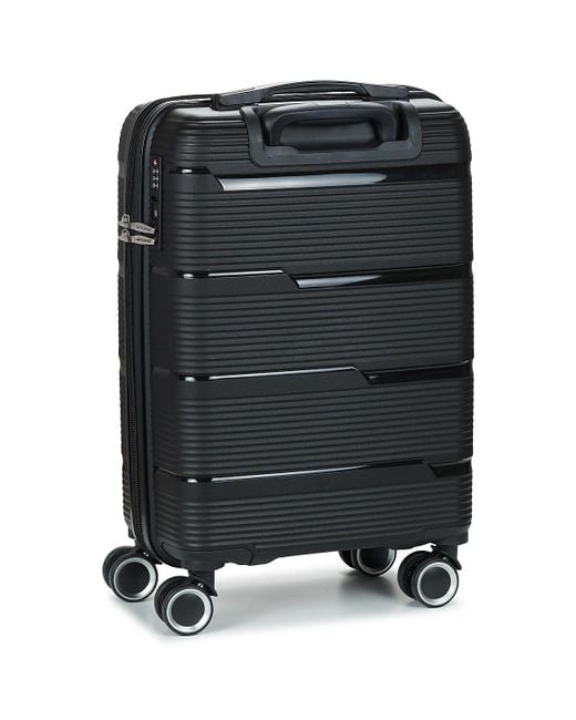 David Jones Black Hard Suitcase Ba-8003-3