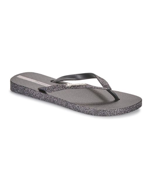 Ipanema Gray Flip Flops / Sandals (shoes) Maxi Glow Fem