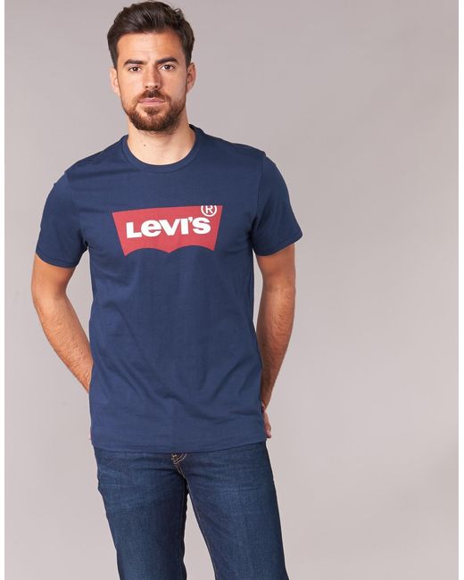Levi's Blue Levis Graphic Set In T Shirt for men
