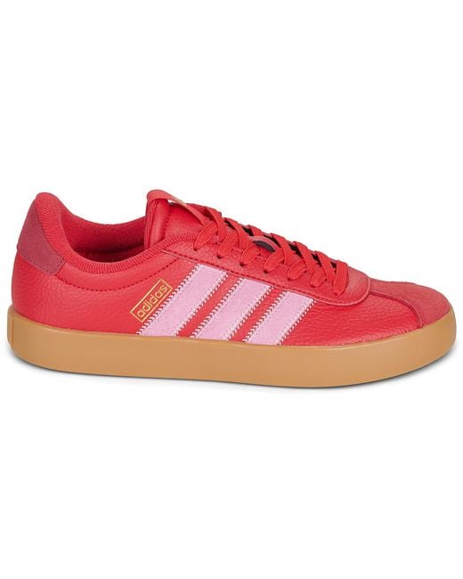 Adidas Red Shoes (trainers) Vl Court 3.0