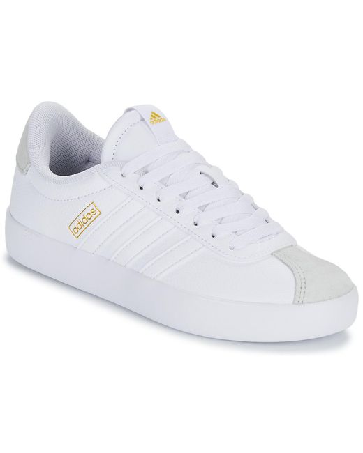 Adidas White Shoes (trainers) Vl Court 3.0