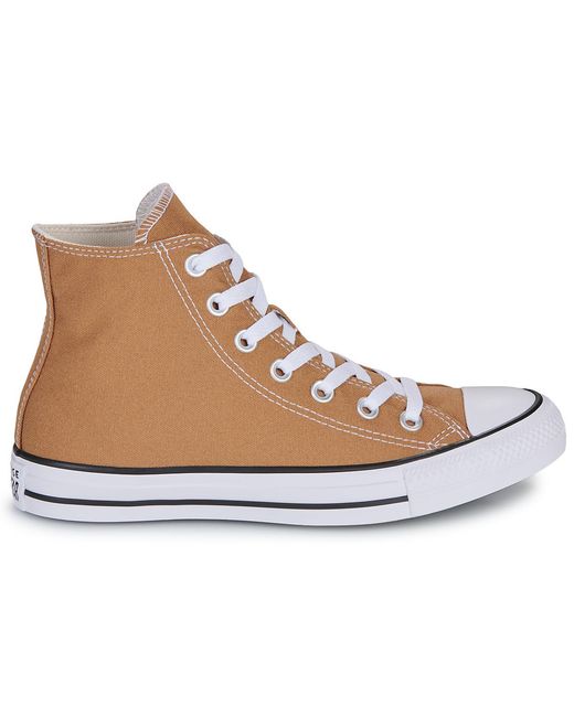 Converse Brown Shoes (high-top Trainers) Chuck Taylor All Star
