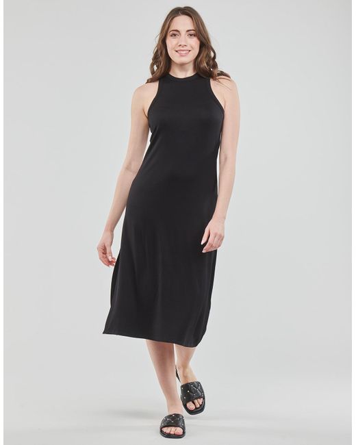 Volcom Black Long Dress Stonelight Dress