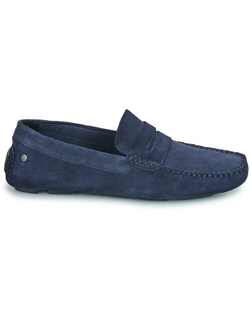 Jack & Jones Blue Jfwjensen Suede Loafer Loafers / Casual Shoes for men