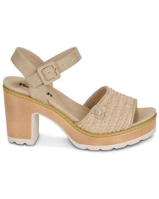 Refresh Metallic Heeled Sandals 175281