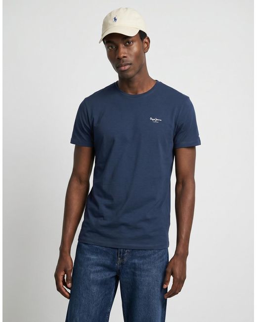 Pepe Jeans Blue Original Basic Nos T Shirt for men