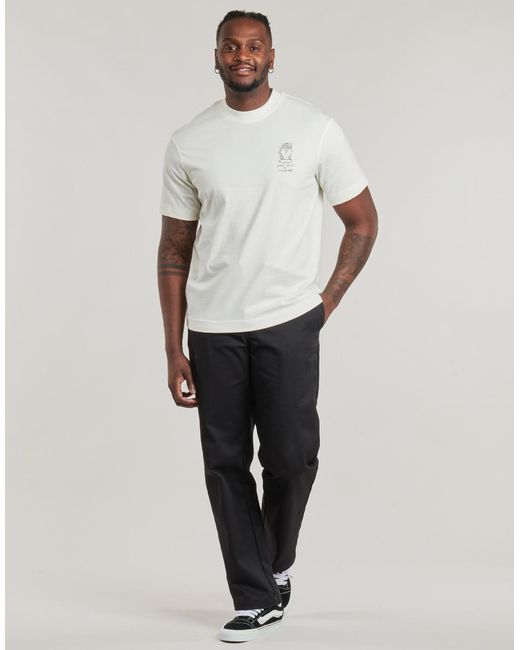 SELECTED White T Shirt Slhrelaxnic for men