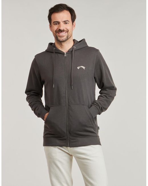 Billabong Gray Hoodies Arch Zh Lt for men