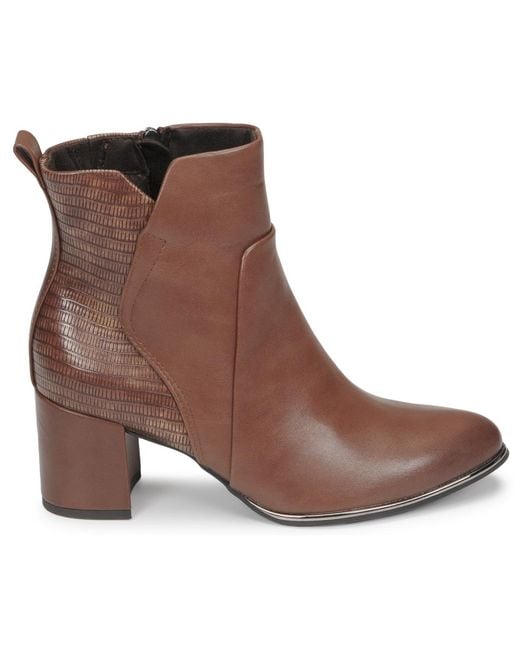 Marco Tozzi Brown Low Ankle Boots 2-25096-41-392