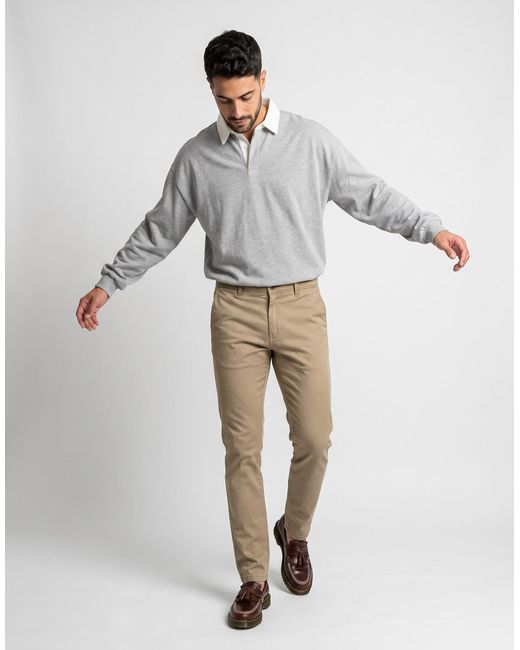 Jack & Jones Natural Jjimarco Trousers for men