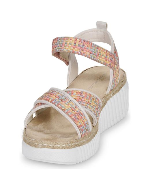 Tom Tailor Metallic Wedge Sandals Vally