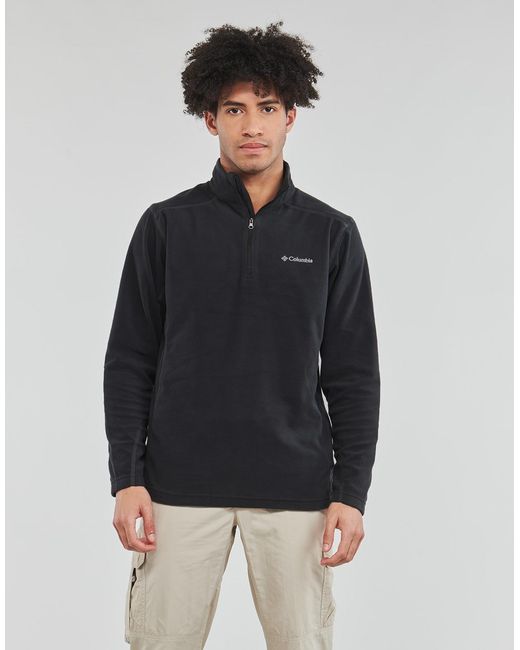 Columbia Black Klamath Rangetm Ii Half Zip Fleece Jacket for men