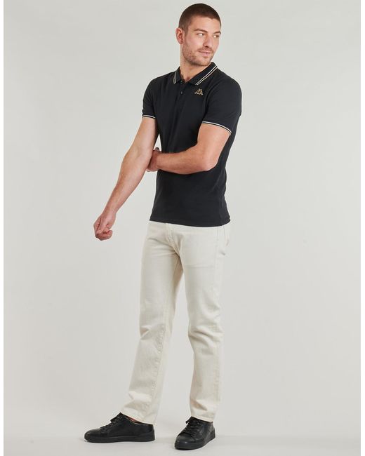 Kappa Black Polo Shirt Ezio2 for men
