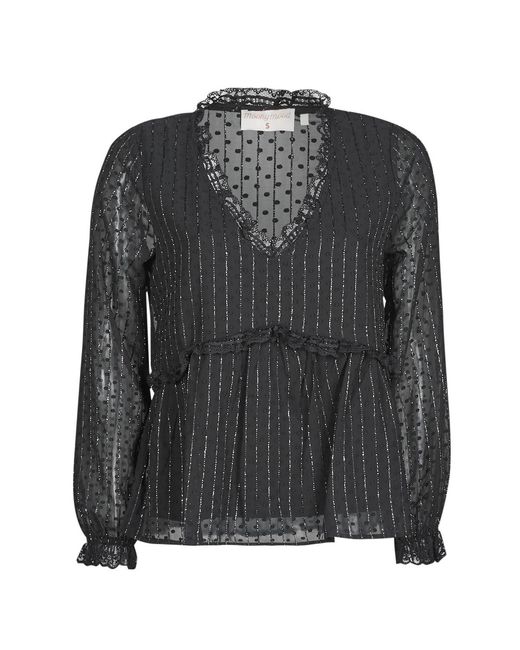 Moony Mood Black Pabbenant Blouse