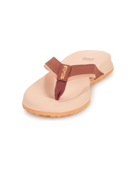 Cool shoe Pink Flip Flops / Sandals (shoes) Odyssee