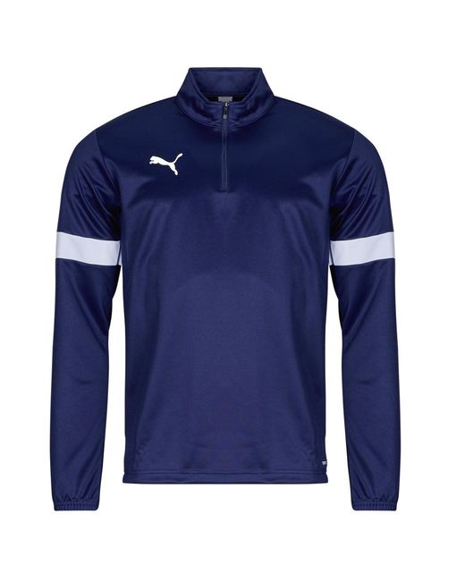 PUMA Blue Sweatshirts Individualrise Zip Top for men
