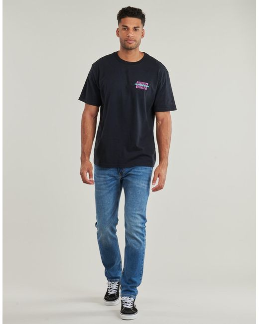 Quiksilver Blue T Shirt Hw Desert Paradise Ss for men