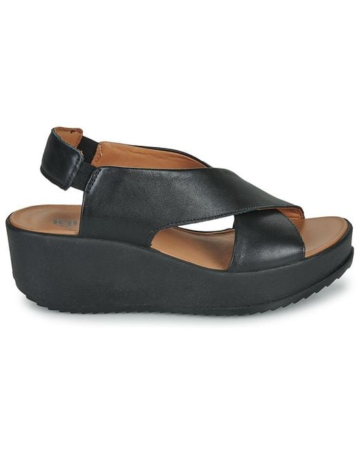 Igi&co Blue Wedge Sandals D.candy