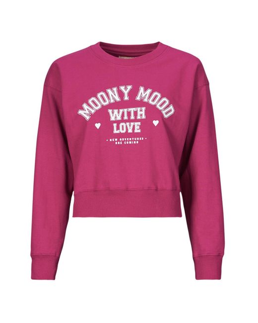 Moony Mood Pink Sweatshirt Marie