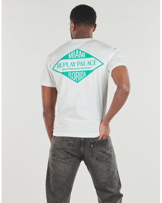 Replay Gray T Shirt for men