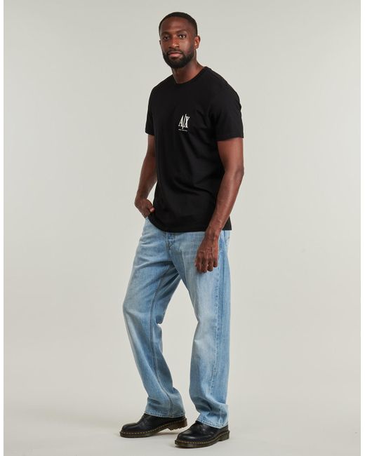 ARMANI EXCHANGE Black T Shirt T-shirt for men