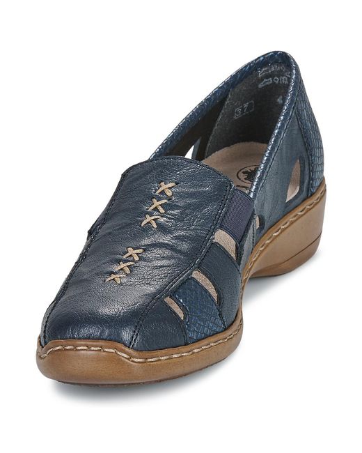 Rieker Blue Shoes (pumps / Ballerinas) 41385-15