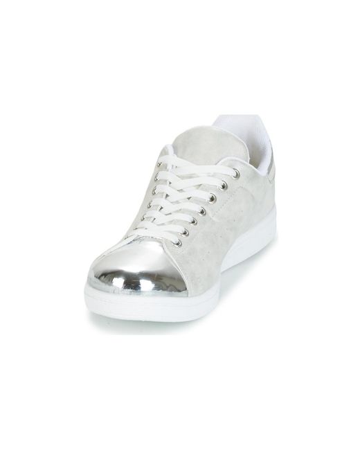 Yurban White Hettane Shoes (trainers)