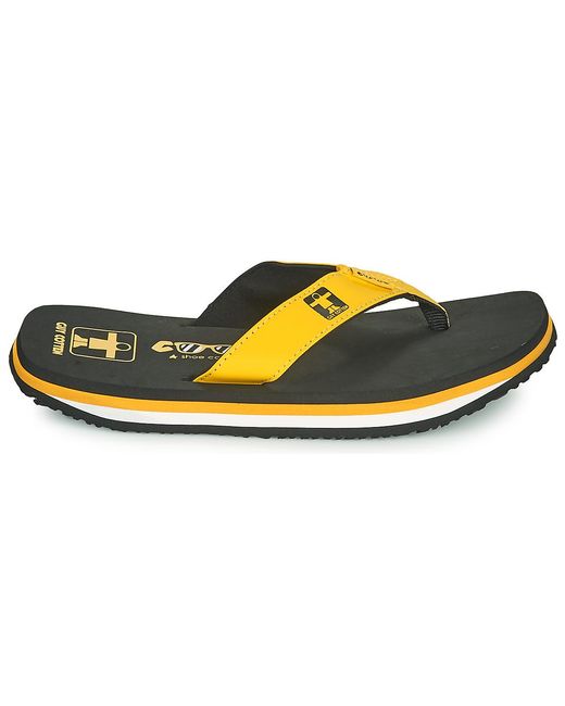 Cool shoe Yellow Flip Flops / Sandals (shoes) Original for men