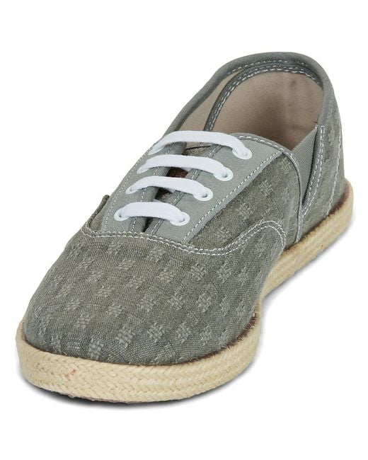 Quiksilver Gray Espadrilles / Casual Shoes Espadrilled Up for men
