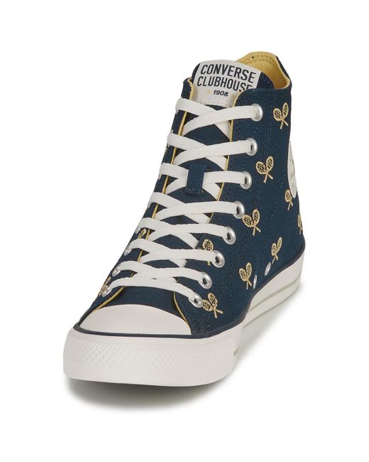 Converse Blue Shoes (high-top Trainers) Chuck Taylor All Star- Clubhouse for men