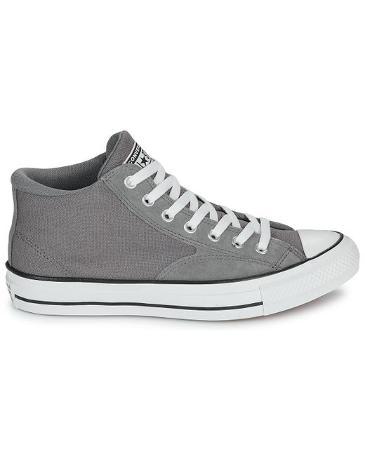 Converse Gray Shoes (high-top Trainers) Chuck Taylor All Star Malden Street Canvas Suede for men