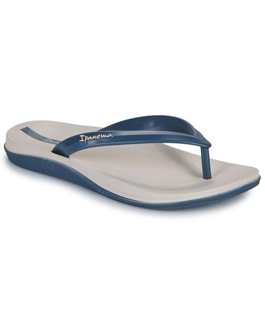 Ipanema Blue Flip Flops / Sandals (shoes) Anat Lapa for men