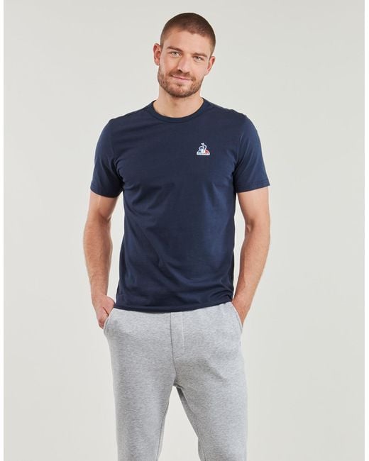 Le Coq Sportif Blue T Shirt Ess Tee Ss N°1 M for men