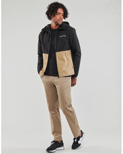 Jack & Jones Natural Trousers Jpstkane Jjbowie Sa Beige for men