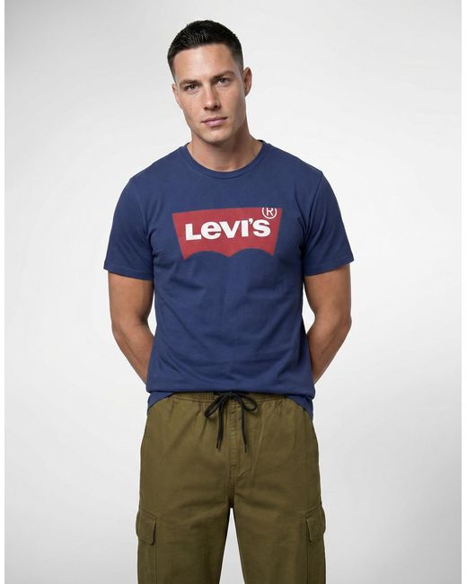 Levi's Blue Levis Graphic Set In T Shirt for men