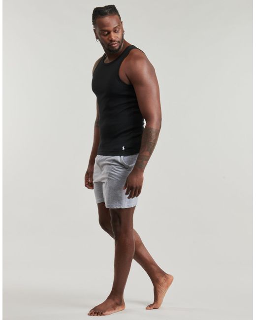 Polo Ralph Lauren Black Tops / Sleeveless T-shirts Classic Tank 2 Pack Tank for men