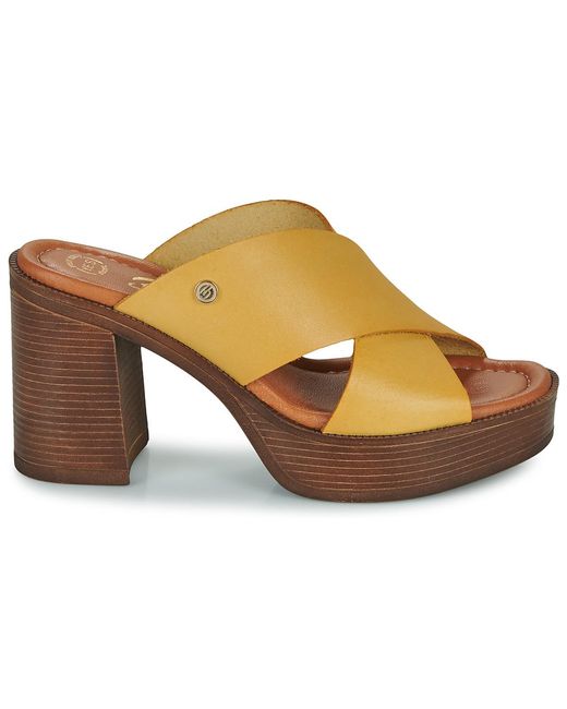 Betty London Brown Mules / Casual Shoes Margot