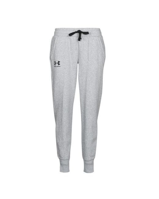 Under Armour Gray Rival Fleece Joggers Tracksuit Bottoms