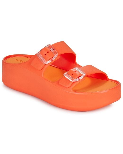 Lemon Jelly Orange Mules / Casual Shoes Fenix