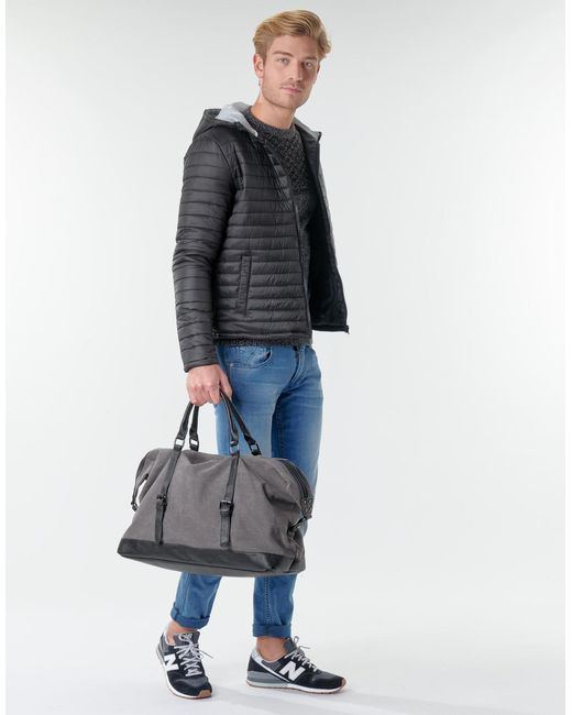 Yurban Gray Neffle Jacket for men