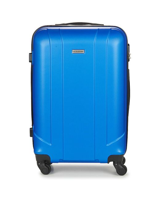 David Jones Blue Hard Suitcase Ba-1057-3