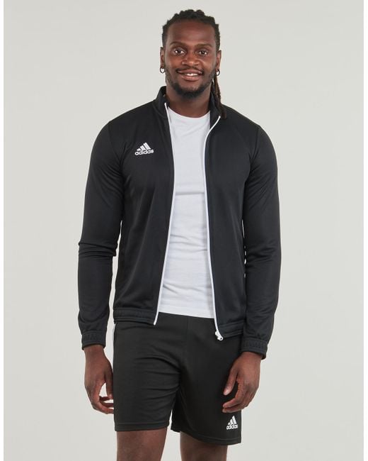 Adidas Black Tracksuit Jacket Ent22 Tk Jkt for men