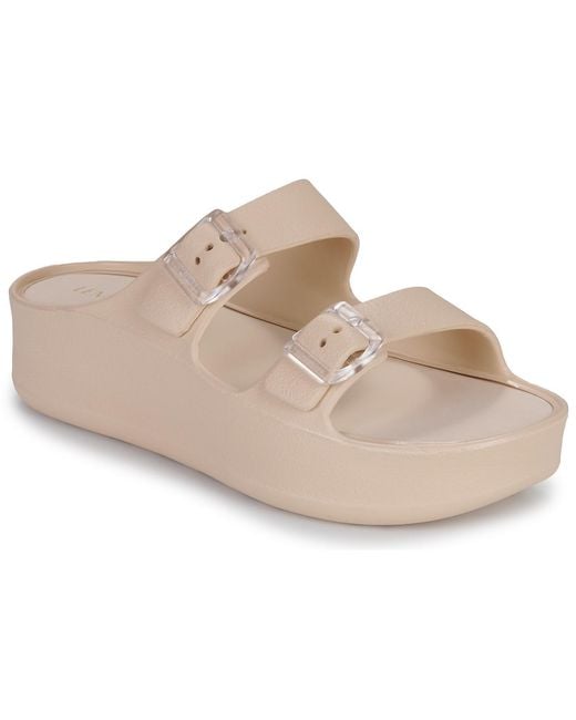 Lemon Jelly Natural Mules / Casual Shoes Fenix