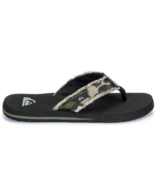 Quiksilver Black Monkey Abyss M Sndl Xgck Flip Flops / Sandals (shoes) for men