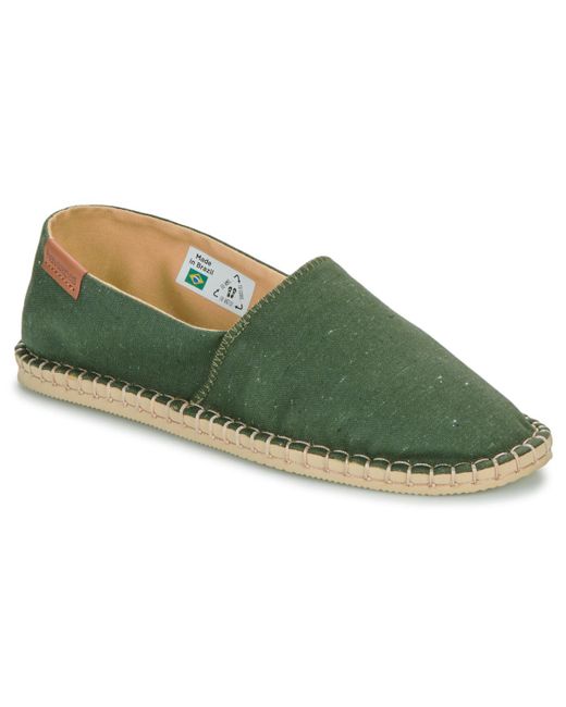 Havaianas Green Espadrilles / Casual Shoes Origine Iv