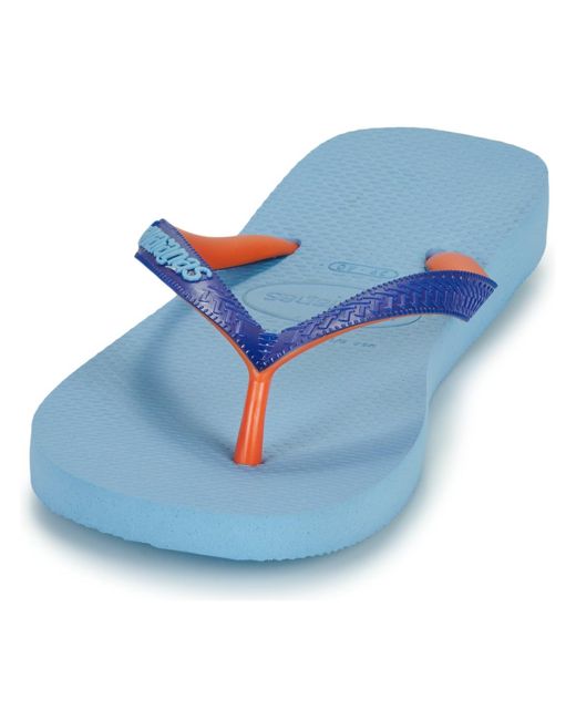 Havaianas Blue Flip Flops / Sandals (shoes) Top Mix