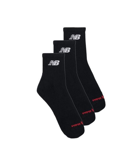 New Balance Blue Sports Socks Nb Everyday Ankle 3 Pairs