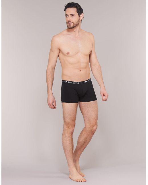 Dim Black Pack Of 3 Stretch Cotton Hipsters for men