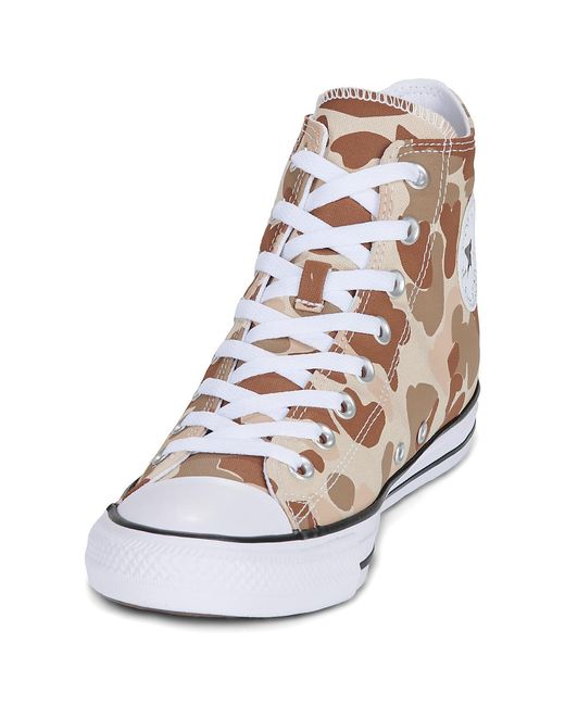 Converse Brown Shoes (high-top Trainers) Chuck Taylor All Star for men