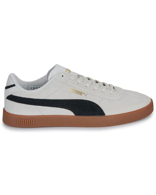 PUMA White Shoes (trainers) Club Ii Era Suede for men